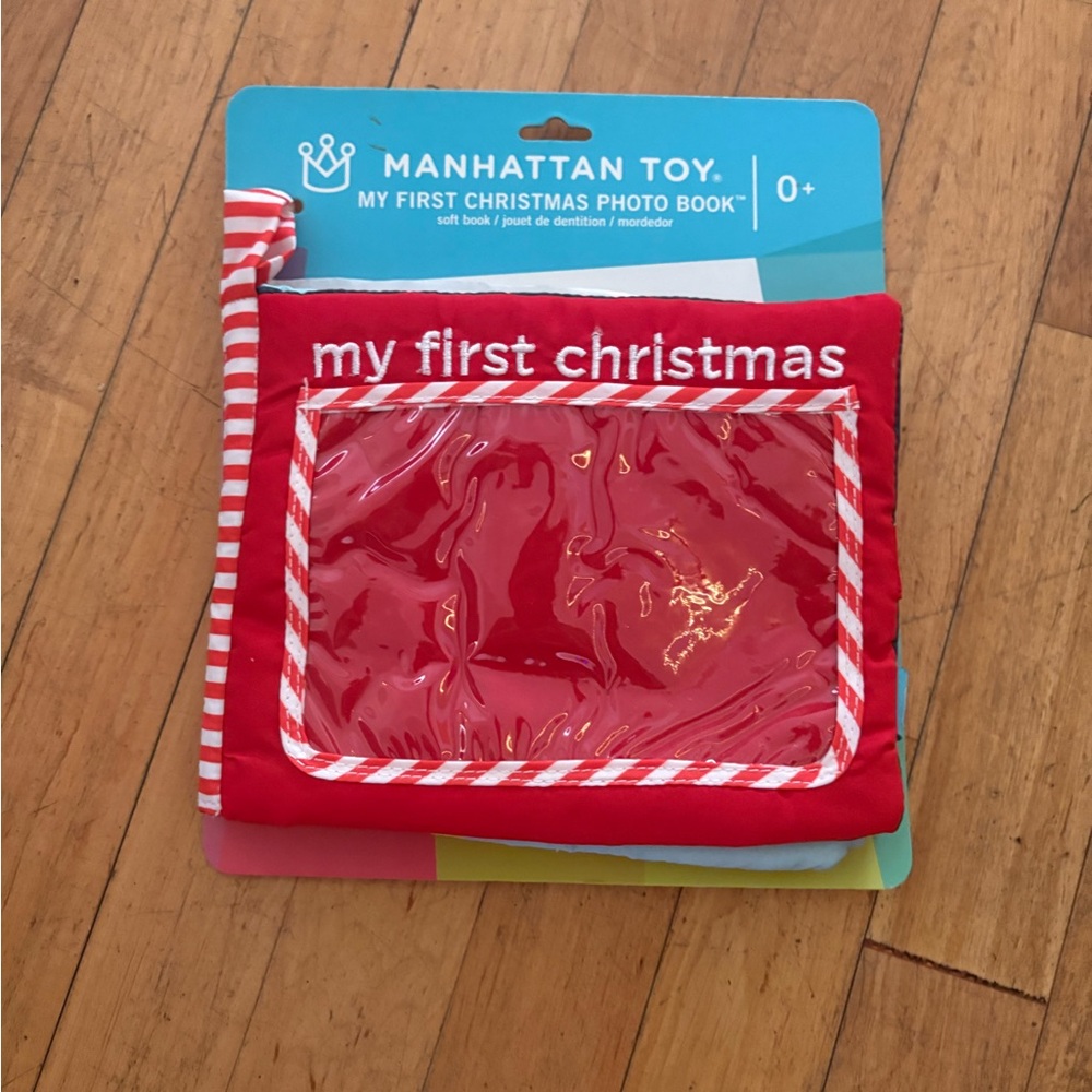 Manhattan Toy My First Christmas Photo Book - Red